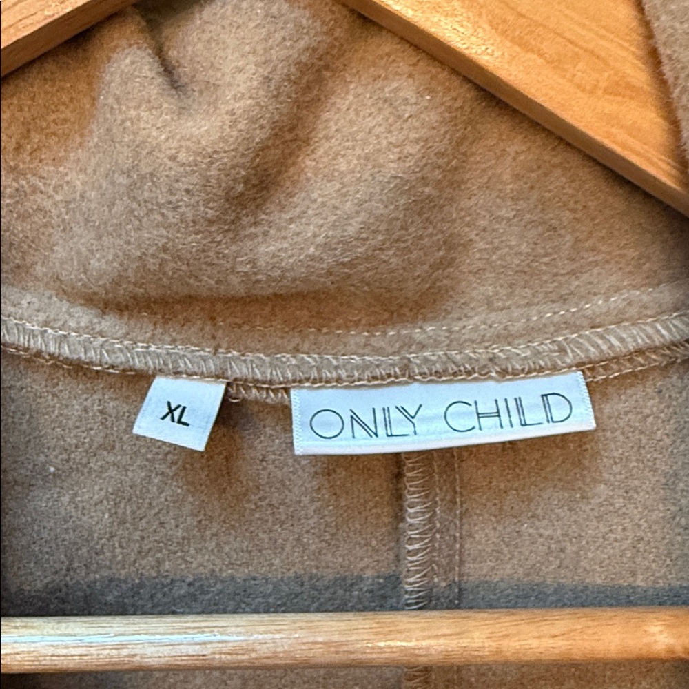Only Child Camel Cardiff Wool Trench L/XL - Picture 4 of 7